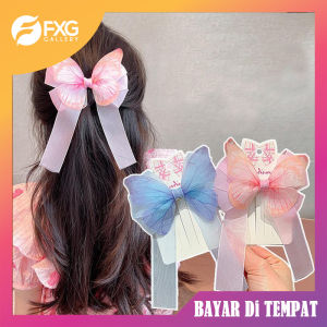FXG Jepit Rambut Pita Kupu-Kupu Korea - Karakter Lucu dan Manis JPT14