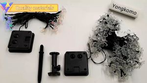 🔥Ready Stock🔥Raya 20/30/50 LED Solar Cherry Blossom String Fairy Flower Light Waterproof Garden Patio Lawn Wedding Christmas Decor Outdoor CNY Decoration LED String Lights