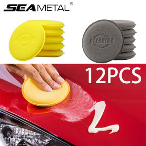SEAMETAL Car Waxing Foam Polish Sponges Applicator Detail Washing Pads Wax Soft Sponge Dust Remove Car Accessories Cleaning Tool
