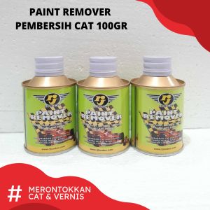 PAINT REMOVER RJ LONDON K100GR CAIRAN PEMBERSIH CAT PERONTOK CAT DAN VERNIS PADA BESI DAN KAYU