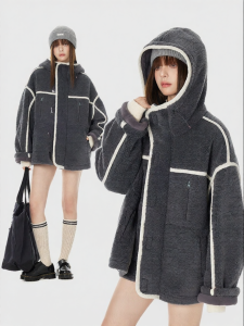 Turn Signal | Winter New Casual Loose Thick Warm Fleece Jacket