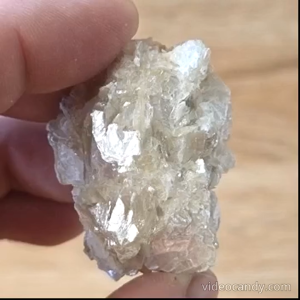 Golden Lepidolite Mica Raw Natural Crystal | Attract Wealth | Relieve Anxiety & Stress | Healing