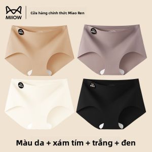 Quần lót thể thao nữ MiiOW Catman không đường may cạp vừa kháng khuẩn thoáng khí thoải mái