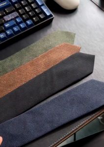 Cà vạt nam vải len trơn Broobelt nhiều màu cao cấp caravat công sở bản 6cm kiểu đơn giản cho nam