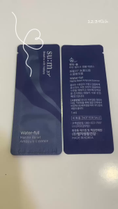 Gói tinh chất dịu da dưỡng ẩm tăng đàn hồi da Sum37 Water Full Marine Ampoule Esence 1ml