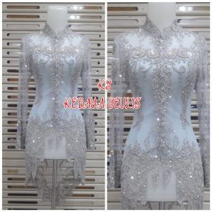 atasan kebaya wisuda/ pesta model rawis +longtorso