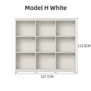 Hanssem | Real Wood Children Nordic Modern Montessori Slit Storage Bookcase