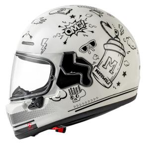 Motowolf | Retro Full Face Helmet 3C Certification
