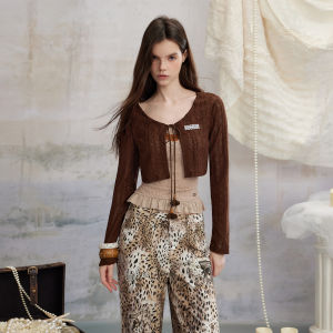 unifree | Summer Thin Textured Lacy Loose Short Cardigan