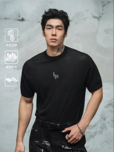 LUJIAMEN | Breathable Loose Round Neck Mens Fitness Teeshirt