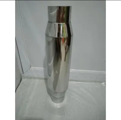 RESONATOR MUFFLER FREE FLOW and BORLA RESONATOR 304 STAINLESS DIESEL/GASOLINE