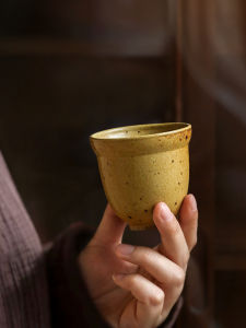 Cốc Trà Gốm Thủ Công Nhật Bản Ấm Cúng Cốc Nước Dùng Trong Nhà Cốc Súp Cổ Điển Cốc Trà Pha Trà Kung Fu Cốc Rượu