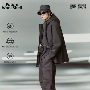 Guvet | Water Repellent Wool Mens Leisure Jacket