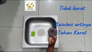 Bak cuci piring Wastafel Stainless 40x42 cm