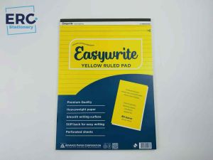 3 GET 2 Pads - Yellow Ruled Pad w/ Perforation Easywrite Premium Paper Office SchoolSupplies Writing