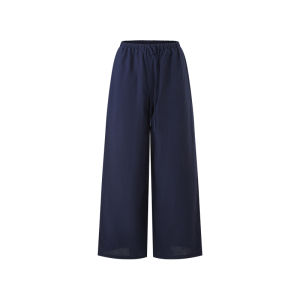 Cool Breathable Tencel Linen Loose Straight Leisure Pants