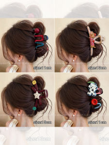 PINK EMPRESS | Elegant Back-of-the-Head Hair Clamp Large