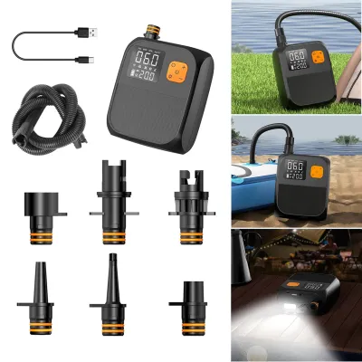 JOCESTYLE | Bơm Điện Cho Ván Chèo 25PSI Bơm SUP Di Động Cho Ván Chèo Hơi Thuyền Kayak - JOCESTYLE
