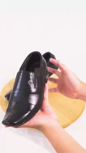 Sepatu Pantofel Pria Formal Kulit Sapi Sepatu Kerja Kantor MD9011