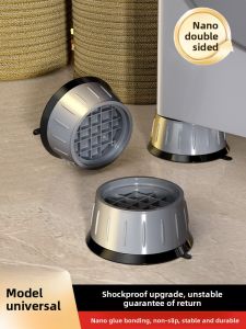 MONLEYTA | Universal Washer Base with Anti-Slip Shock Absorption Feet Pads Automatic Drum Raising Support Mat High Quality Durable Material