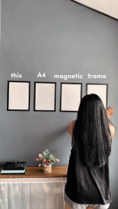 Magnetic Frame Display Wall Sticker for Photos Certificates Awards Best for Office Home Decor(Free Shipping)