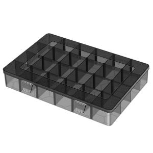 WINHUNT | Plastic Storage Box for Parts and Hardware Compartmentalized