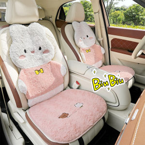 ZHONGMIAO | Winter Warmth Fleece Car Seat Cushion for Driver