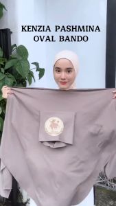 Kenzia Pashmina Bando Oval Jersey: Gaya Hijab Modern & Ramah