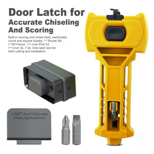 Multiple Choice Hot Sale Door Latch Kit Latch Mortise Tool for Accurate Scoring and Chiseling Built-in Scoring and Chisel Tools