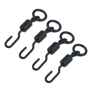 20 pieces of European fishing group QC swivels carp fishing sub-line anti-tangle connection accessories 360-degree flip fishin