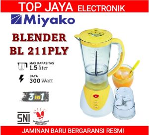 MIYAKO BLENDER BL-211PLY/BLENDER MIYAKO BL-211PLY PLASTIK NEW SERIES
