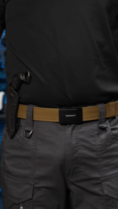 IDOGEAR Tactical 1.5inch Nylon Belt with Adjustable Metal Buckle Outdoor Sports 1000D Nylon Sturdy Tactical 1.5" Belt 3449