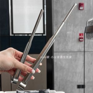 Restaurant Grade 316 Stainless Steel Bread And BBQ Clamp Food Grade Kitchen Utensils Large Size BBQ Clip for Restaurant And Hotel