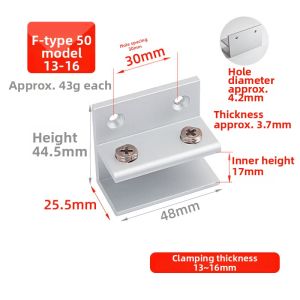 Glass Fixing Clamp Hardware