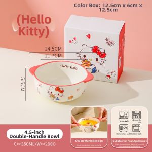 Disney | Cute Ceramic Double Handle Baby Bowls