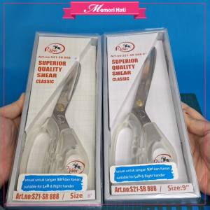 8" & 9" Rider Classic Gunting Kain Kidal / Scissors Stainless Steel Left Handed