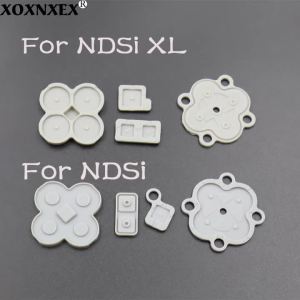 CNSI NDSi XL LL Máy Chơi Game Thay Thế Cao Su Dẫn Điện Nút Pad Bộ Đầy Đủ Silicone Chi Tiết Sửa Chữa Cho Nintendo Màn Hình Kép