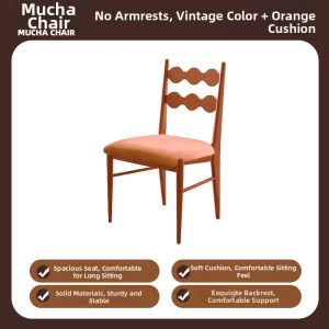 MU FENG ZHI NAN | Vintage Soft Back Leisure Chair