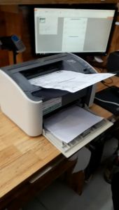 Cụm sấy máy in Canon 2900 dùng chung HP 1020 hàng tháo máy chạy tốt