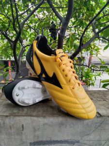 sepatu sepak bola kulit mzn pul 13 kulit sapi