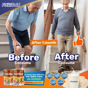 [BUY 3 FREE 1] FLEXIGOLD BONE & JOINT MILK 800G | SUPPORTS JOINT FLEXIBILITY & BONE STRENGTH