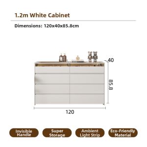 QUYUAN | Luxury Versatile Sideboard Drawer Vanity Combination