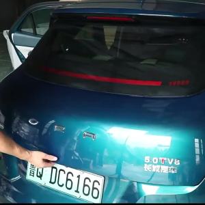 Full Coverage Leather Trunk Mat For GWM ORA 03 Funky Cat Good Cat 2023 2024 Rear Backrest Mats Boot Liner Tray Waterproof Car