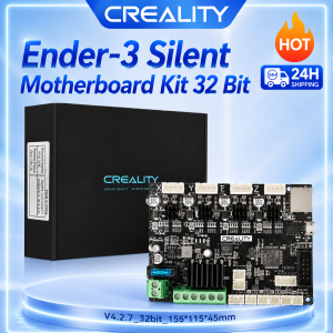 Creality | Creality Ender 3 Upgraded Silent Motherboard Kit 32 Bit High Performance V4.2.7 with TMC2225 Driver Marlin 2.0.1 3d Printer Part