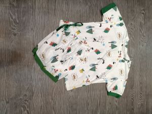 STELAN BAJU TIDUR PEREMPUAN LENGAN PENDEK CELANA PANJANG BAHAN KATUN JEPANG