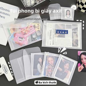 Aesthetic Ins Style Transparent Vellum Packing Bag