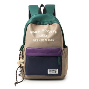 Ladies Casual Versatile Backpack 2025 New Style Solid Color Lightweight Travel Commuting Large Capacity Practical School Bag