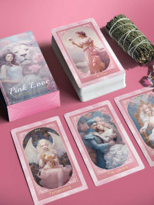 PinkLove Tarot Deck Beginner Friendly Tabletop Game Card MaxZ Brand Casual Gathering Game Easy Level One Player at a Time