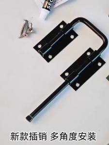 Durable Stainless Steel Door Latch Lock 90 Degree Gate Latch Safety Anti Theft