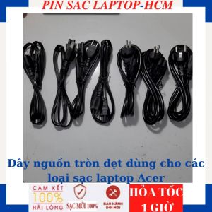 Dây nguồn tròn dẹt dùng cho các loại sạc laptop Acer